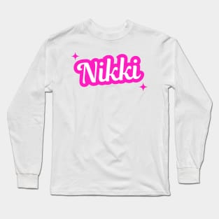 Nikki Haley for President (doll) Long Sleeve T-Shirt